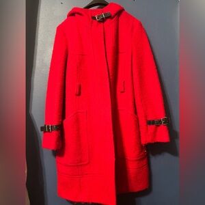 Calvin Klein Red Teddy Jacket